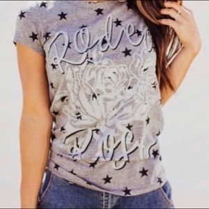 NWOT Rodeo Quincy Tee